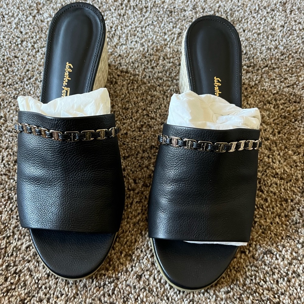 Brand new! Salvatore Ferragamo Wedge